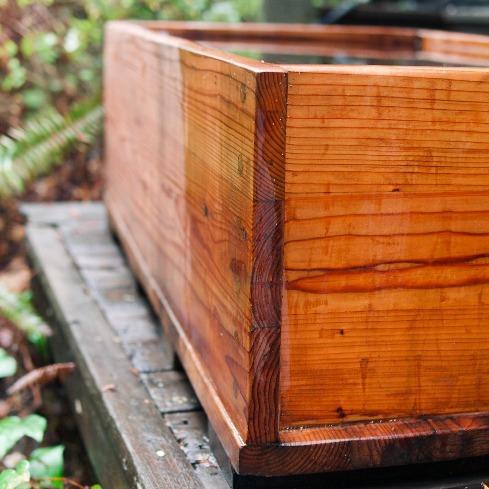 Contemporary Old Growth Ofuro Soaking Tub by Andrew Brant, California, USA, 2021