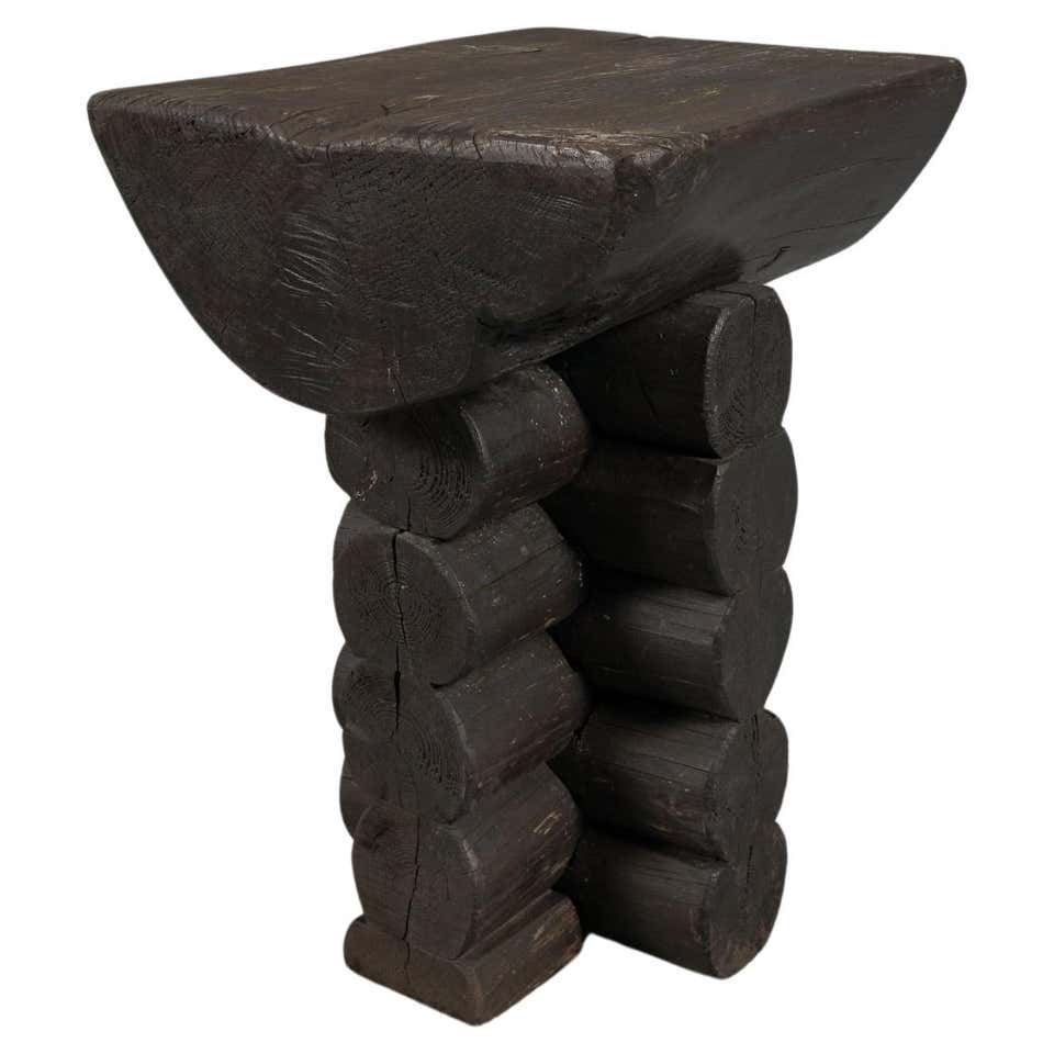 1950's Handmade Vinewood and oak Bar Stool For Sale at 1stDibs