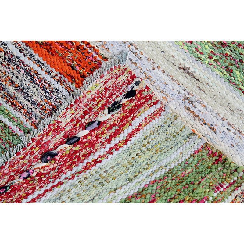 West Asian Old Handwoven Kilim Area Rug For Sale