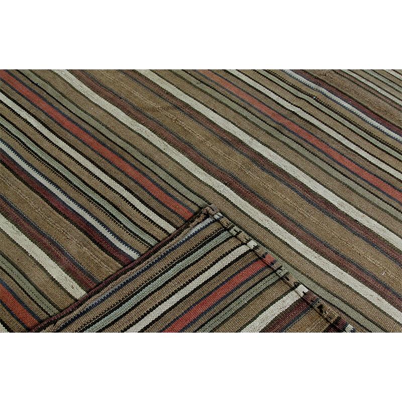 Old Handwoven Kilim Area Rug For Sale 1