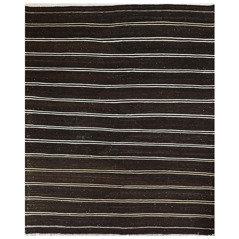 Old Handwoven Kilim Area Rug For Sale