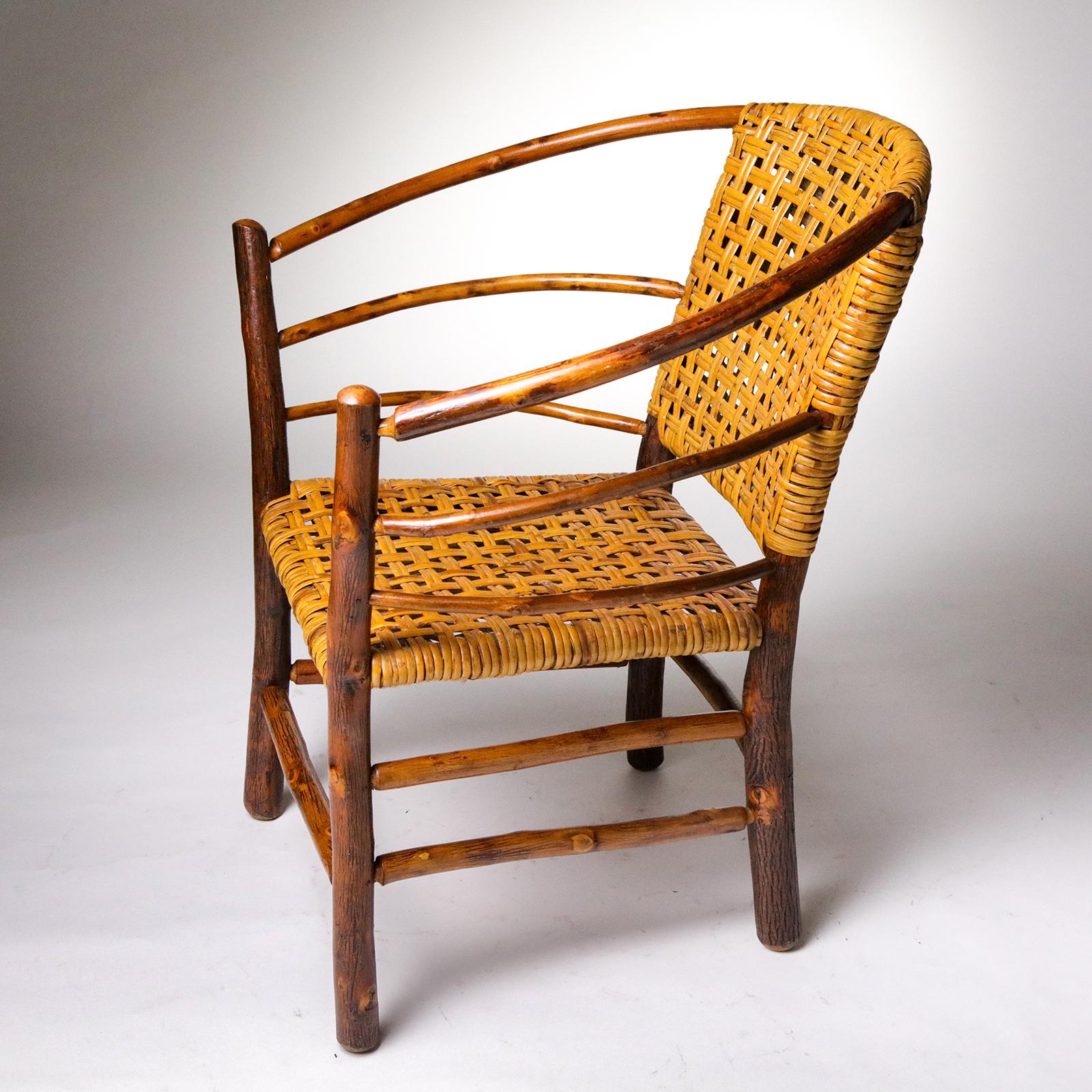 Silla de 3 aros Old Hickory Caña en venta