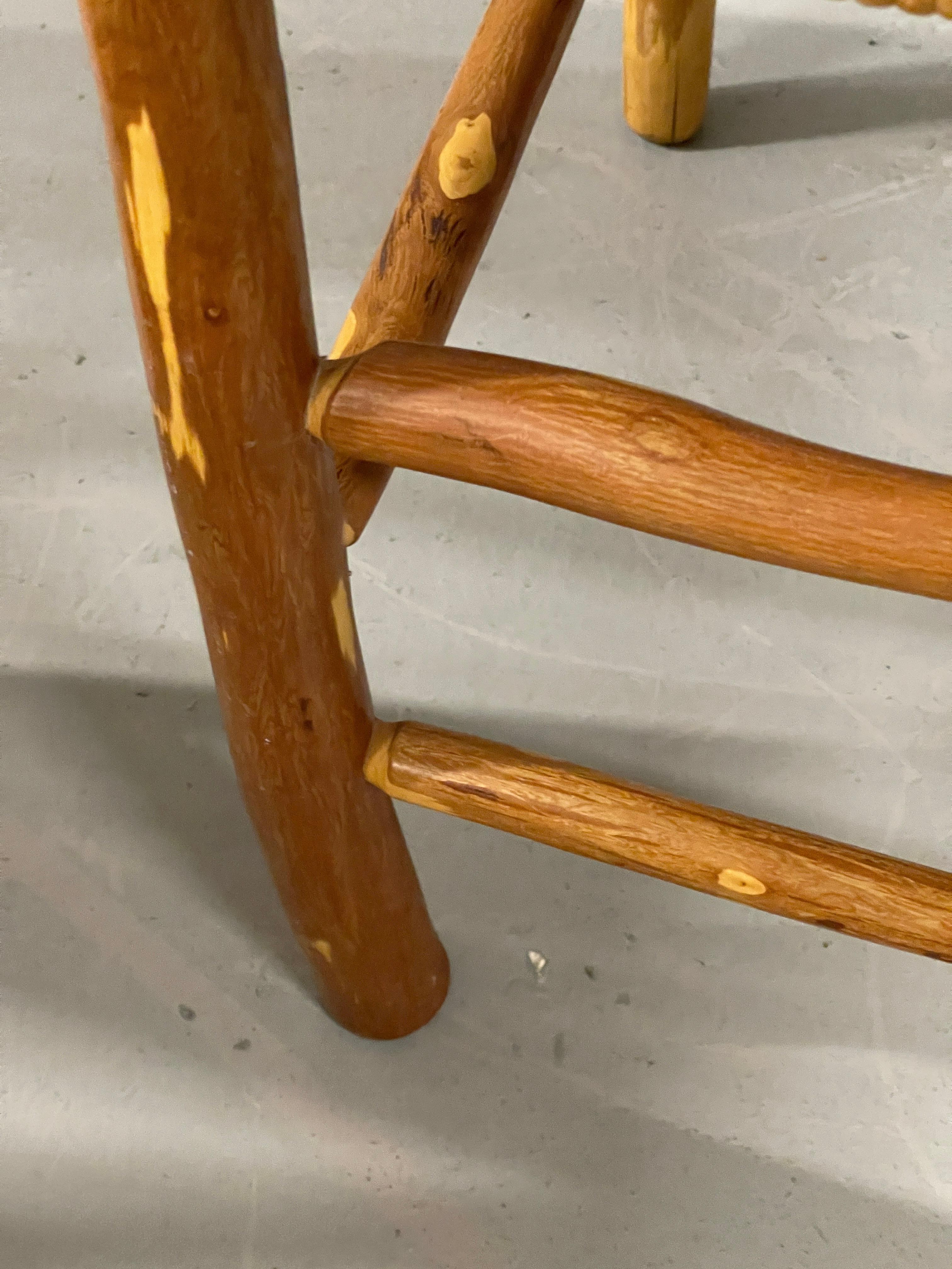 Old Hickory 3 Hoop Chair For Sale 1