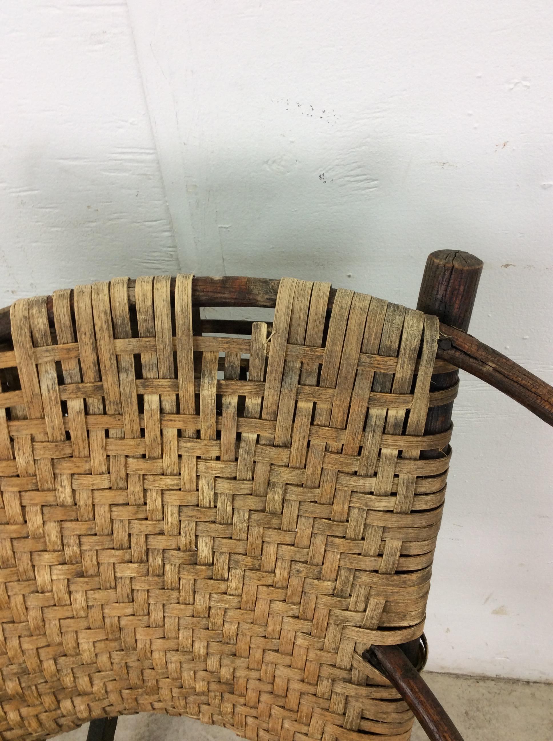 Silla mecedora estilo Adirondack Old Hickory en Bastante bueno estado para la venta en Freehold, NJ