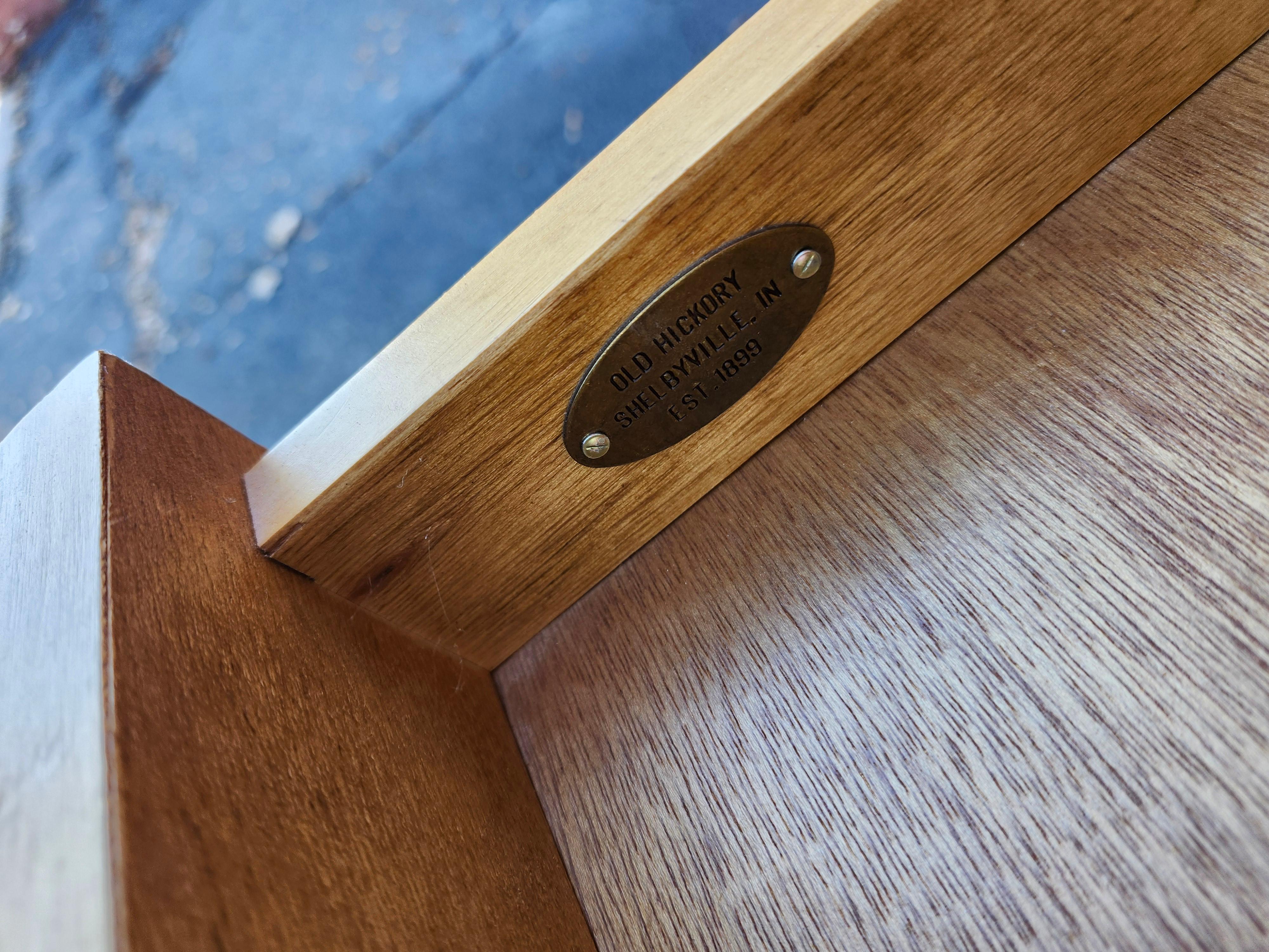 Old Hickory Adirondack Cassettone a quattro cassetti in betulla e pino C1970 in vendita 2