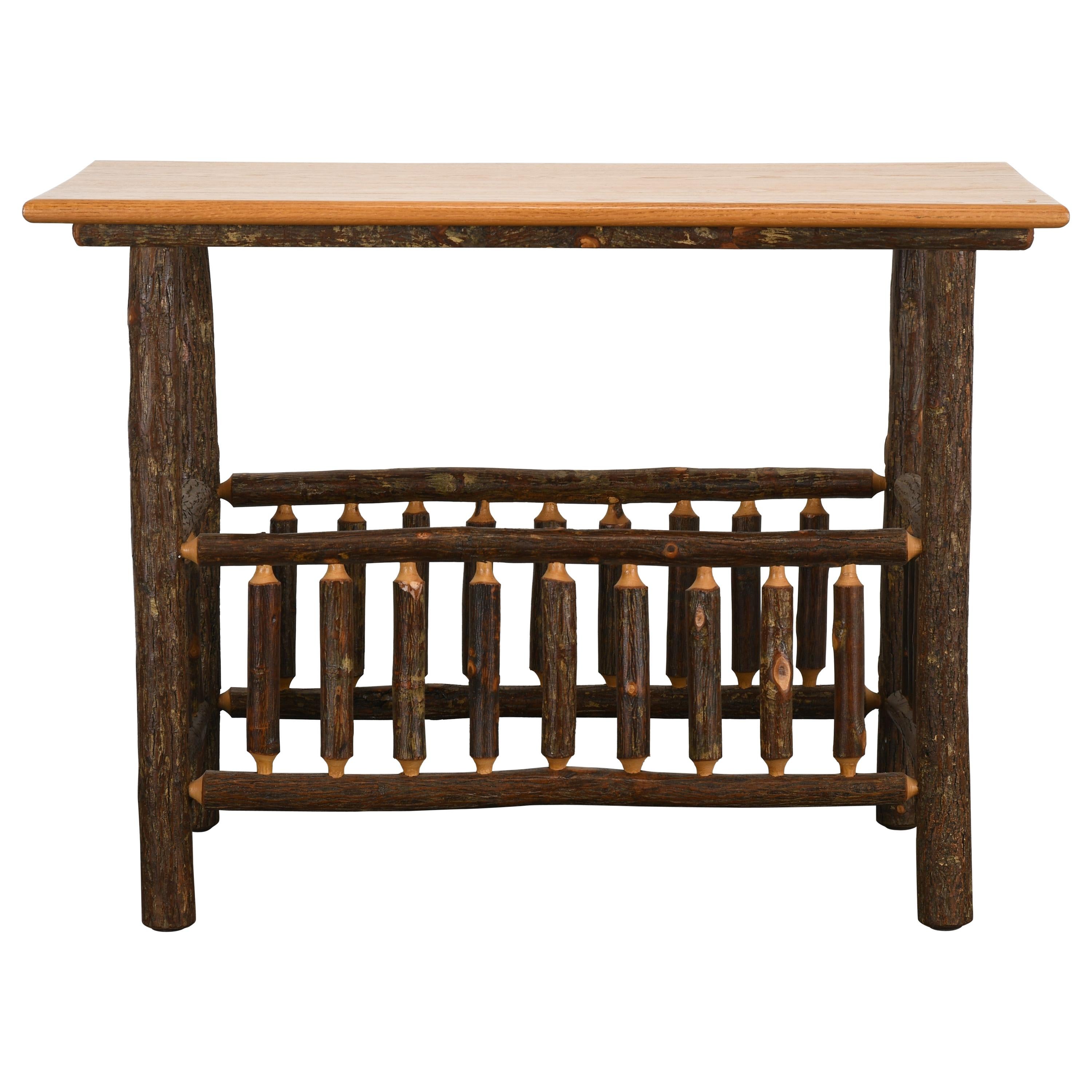 Old Hickory "Big Country" Sofa Table, 20th Century