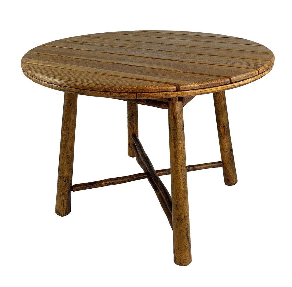 Adirondack Old Hickory Breakfast / Dining Table