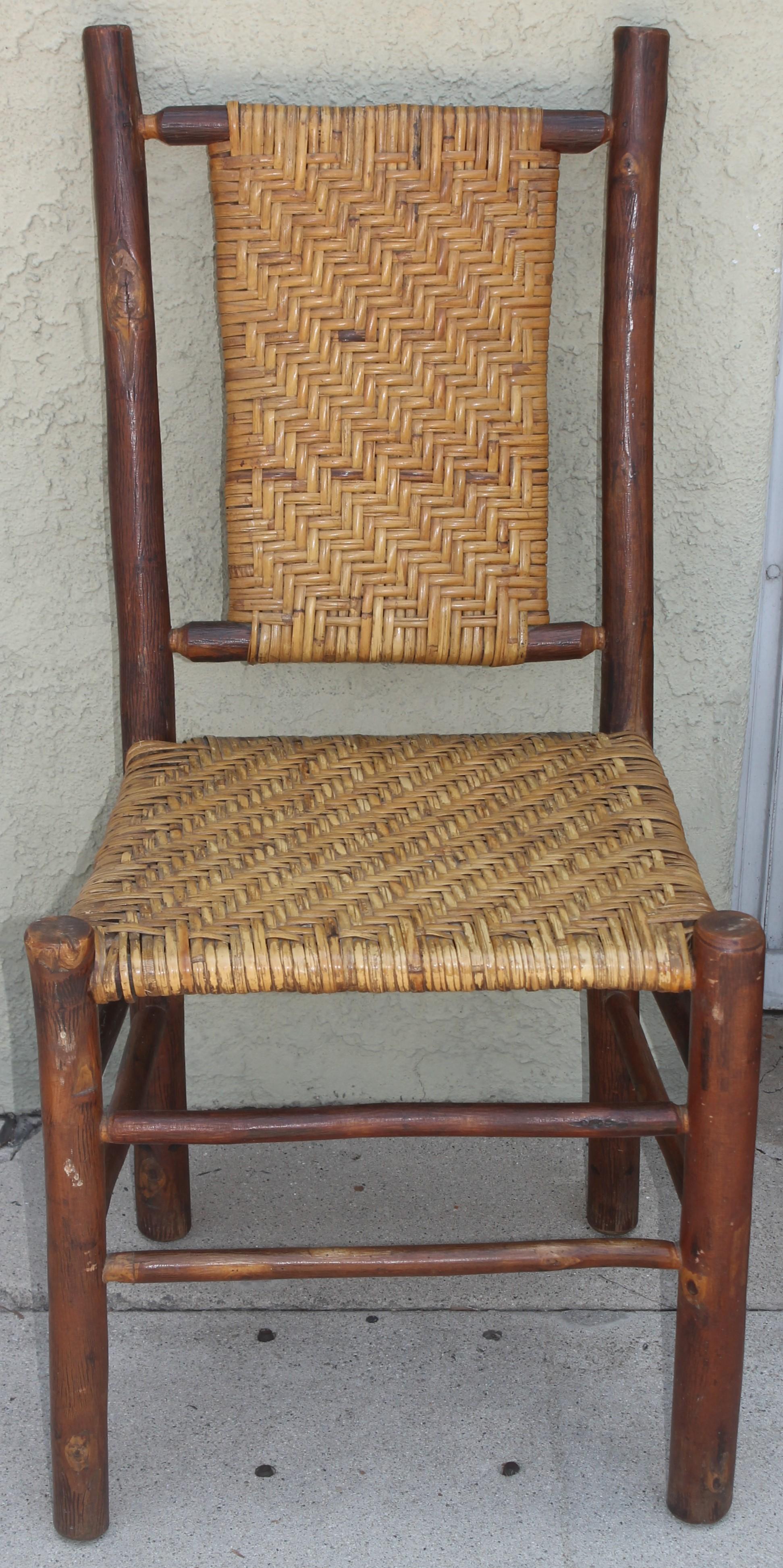 Adirondack Old Hickory Chairs Set of 4