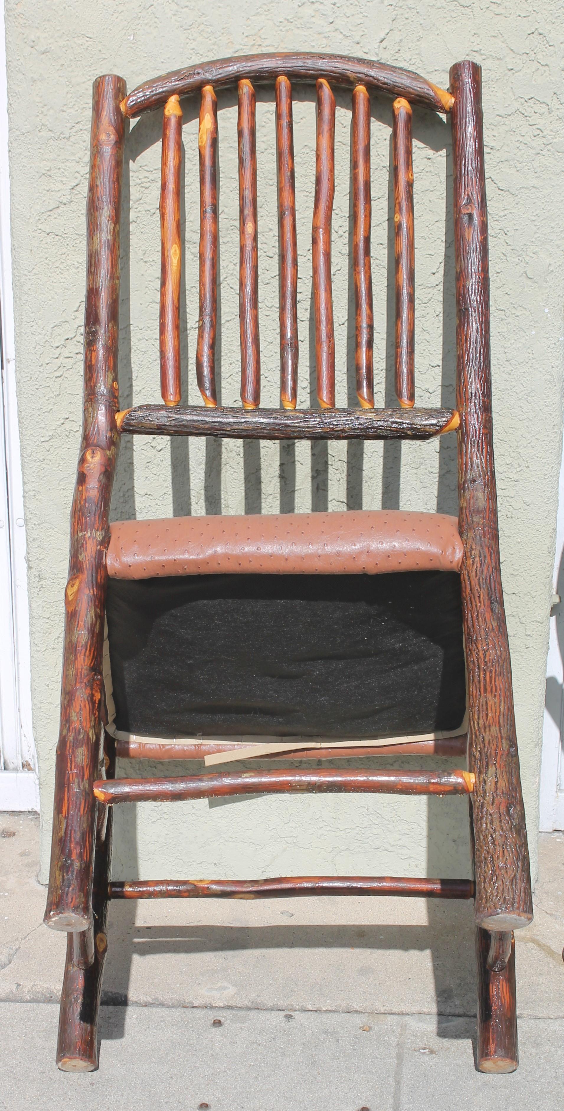 20th Century Old Hickory Chairs, Set of Four