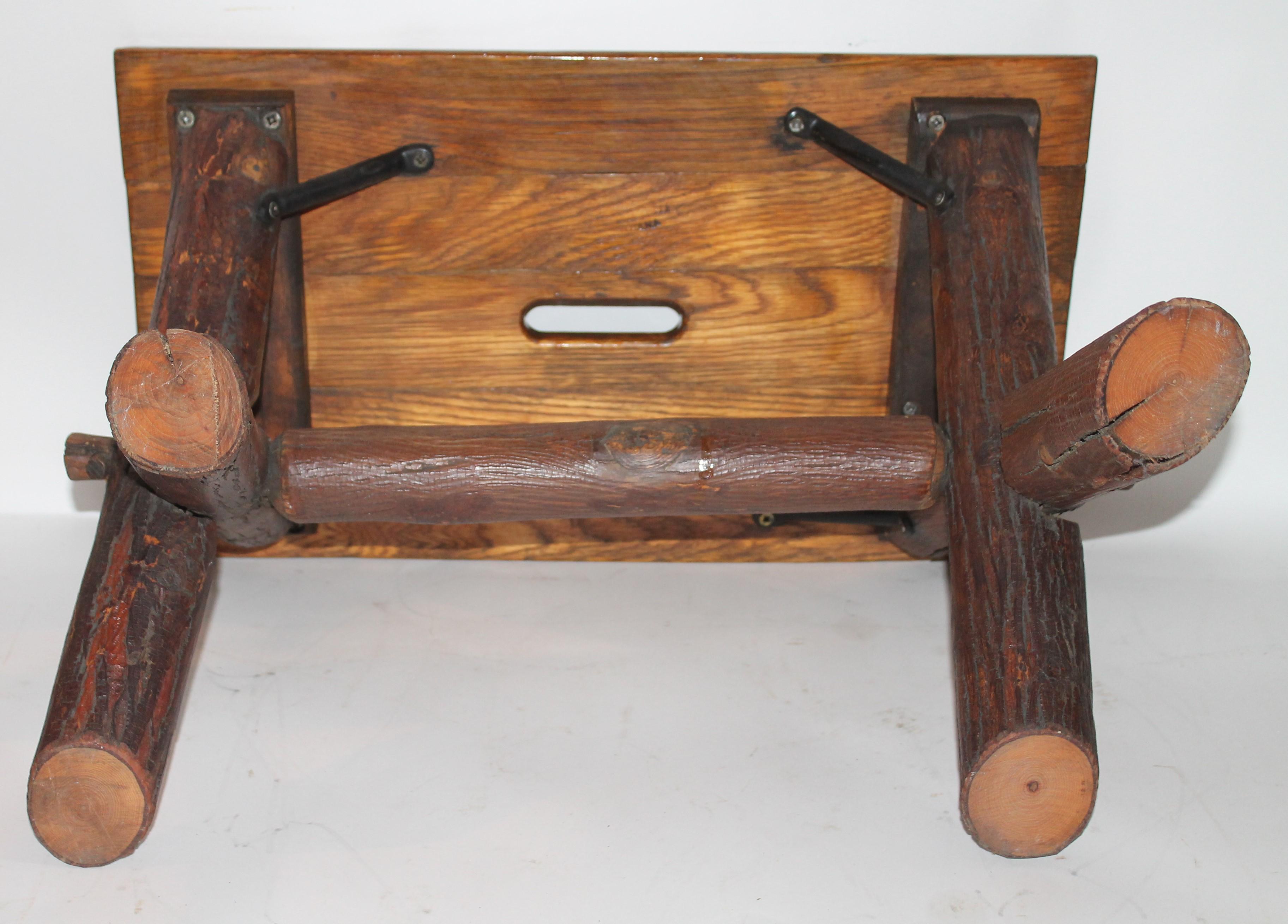 20th Century Old Hickory Co. Bench For Sale