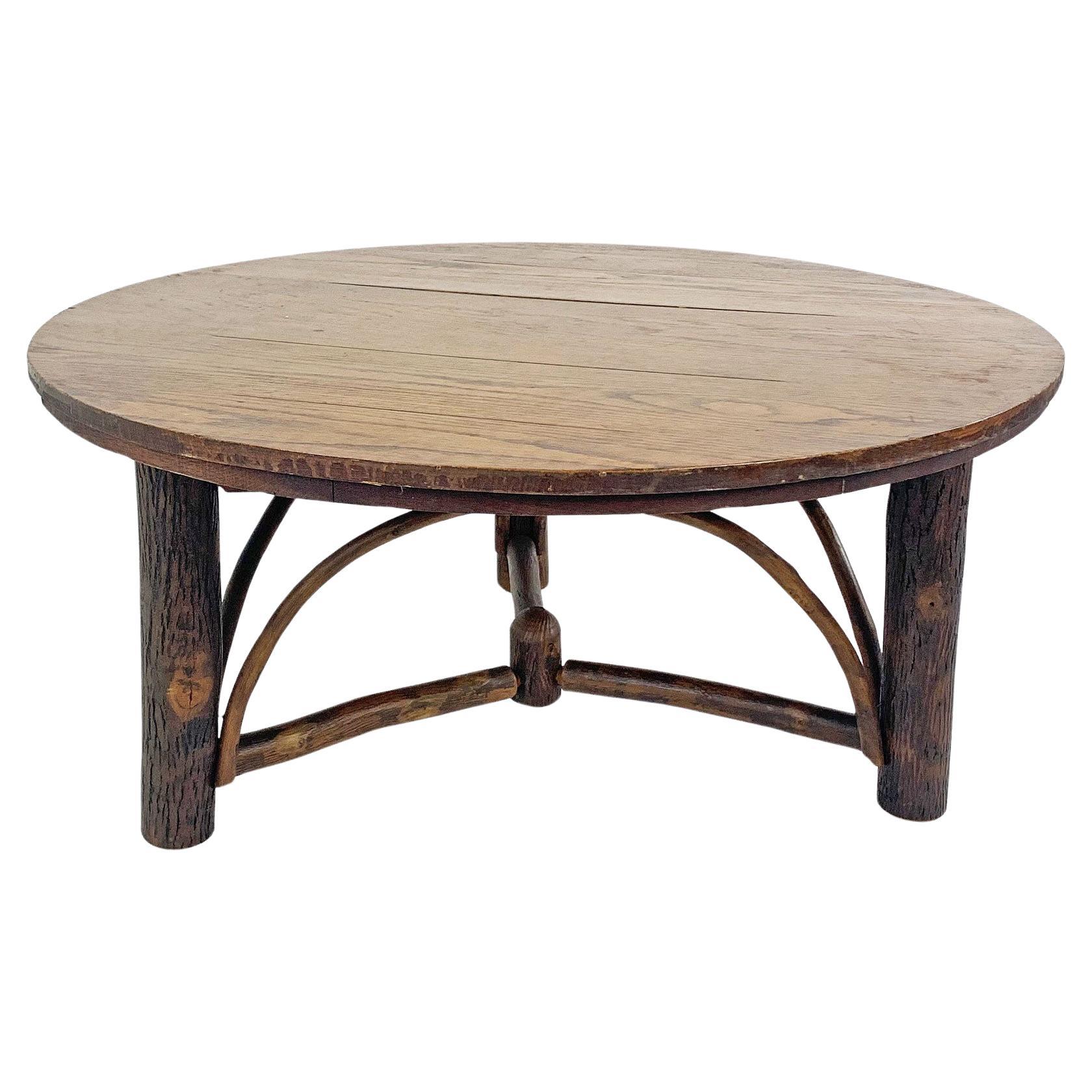 Old Hickory Coffee Table 1930s For Sale