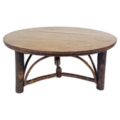 Antique Old Hickory Coffee Table 1930s