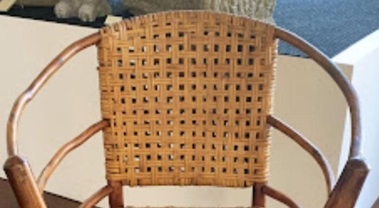 American Old Hickory Hoop Arm Chair For Sale