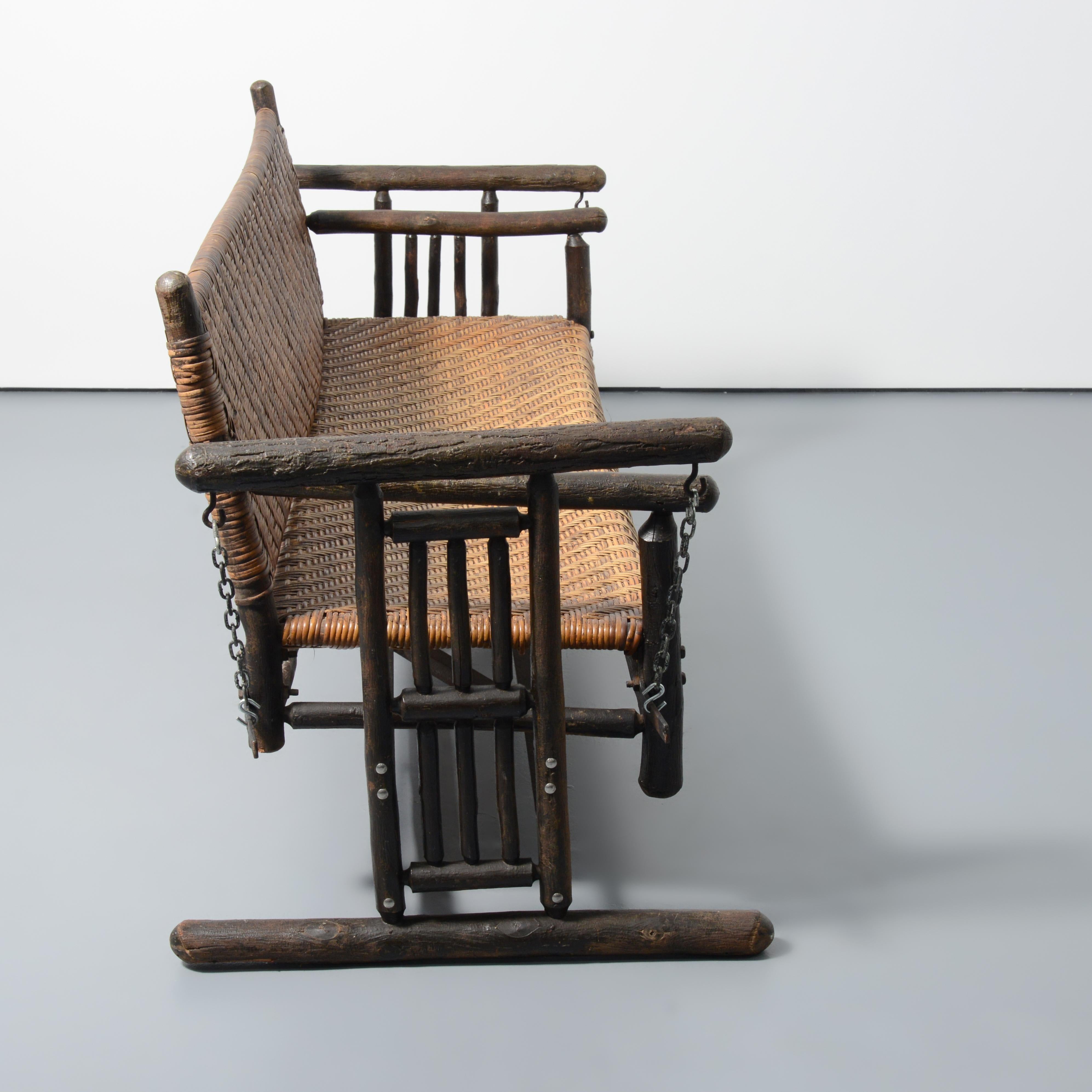 Old Hickory Manufacturing Co. SENIOR PORCH GLIDER en venta 3