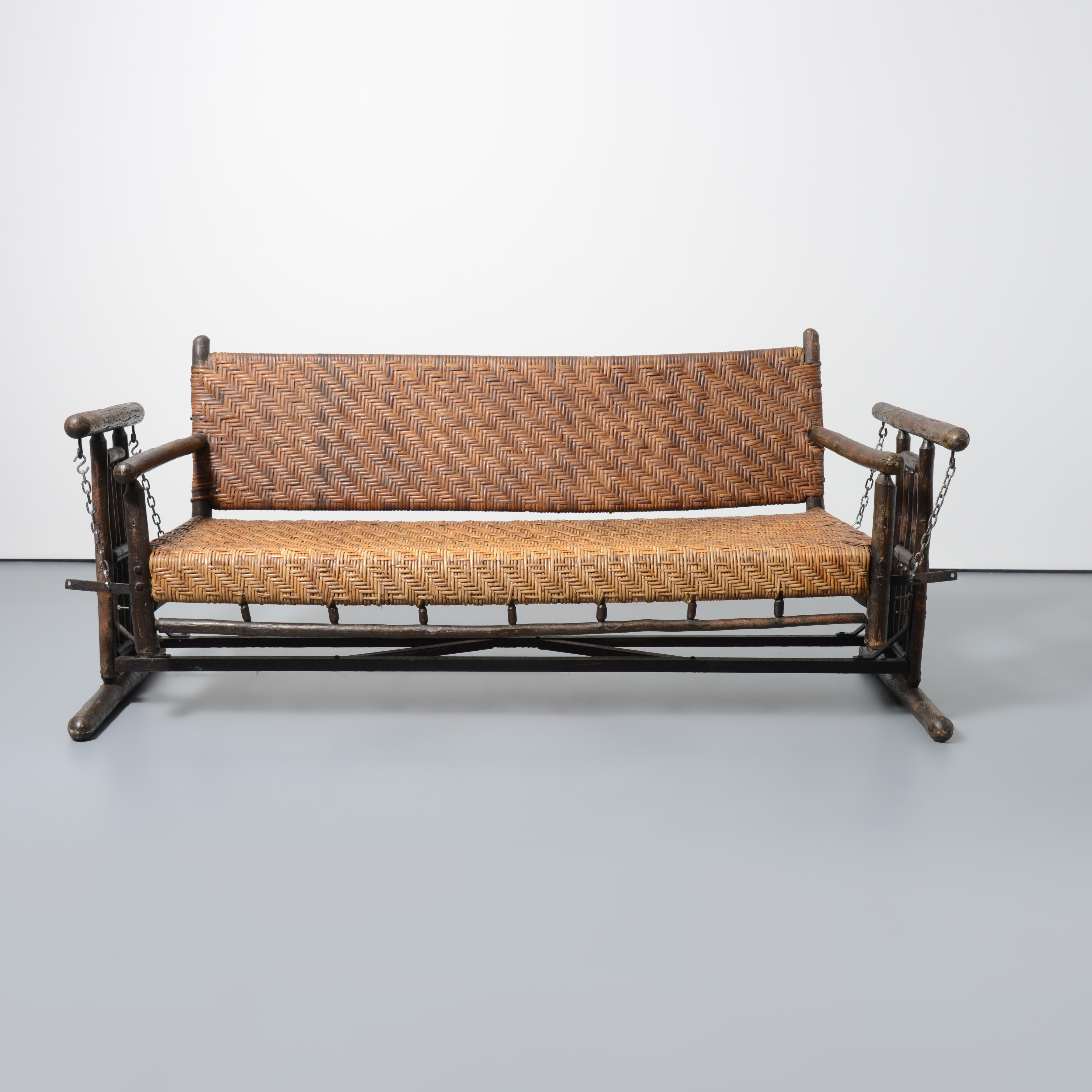 Old Hickory Manufacturing Co. SENIOR PORCH GLIDER Adirondack en venta