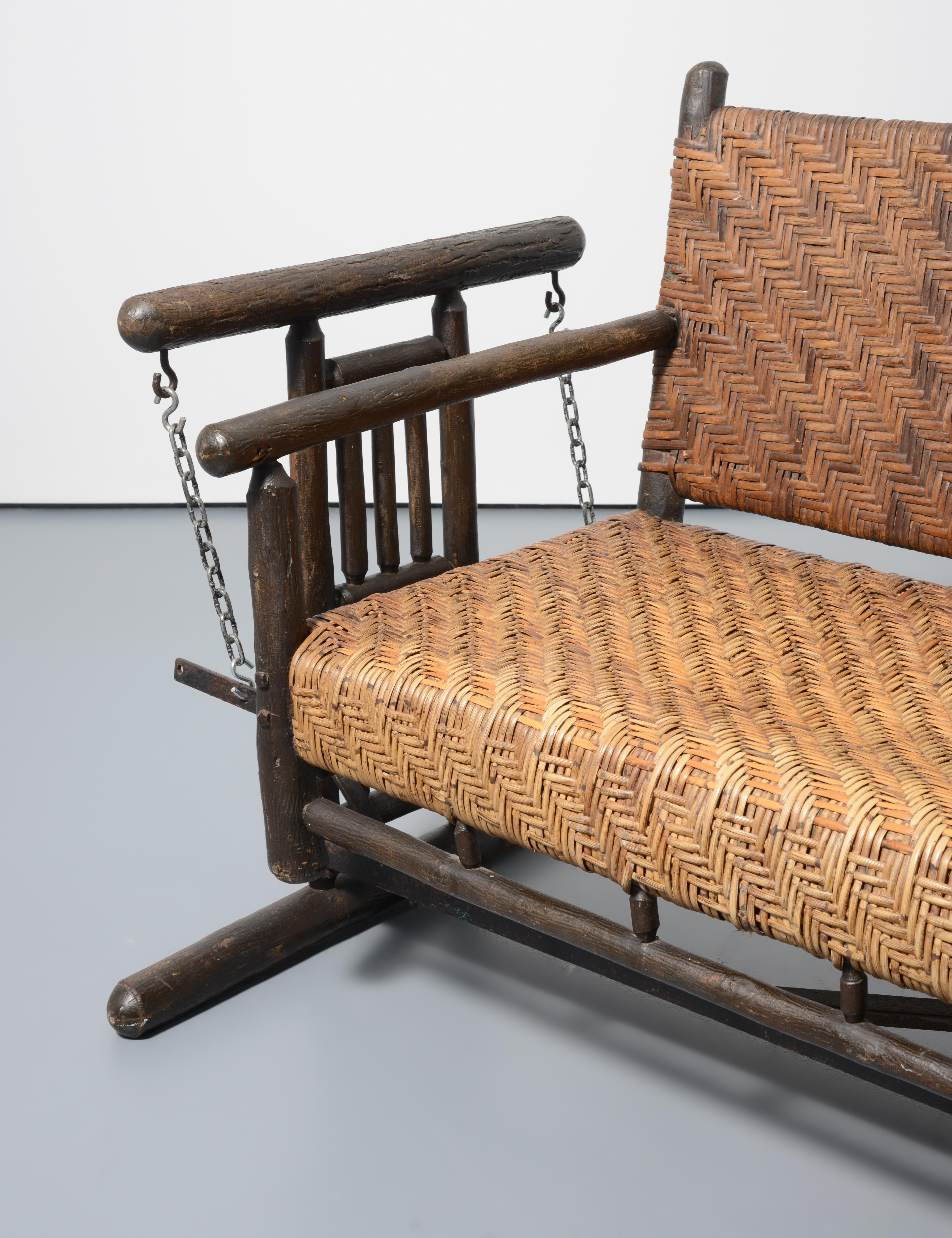 Old Hickory Manufacturing Co. SENIOR PORCH GLIDER en Bueno estado para la venta en Lake Worth Beach, FL