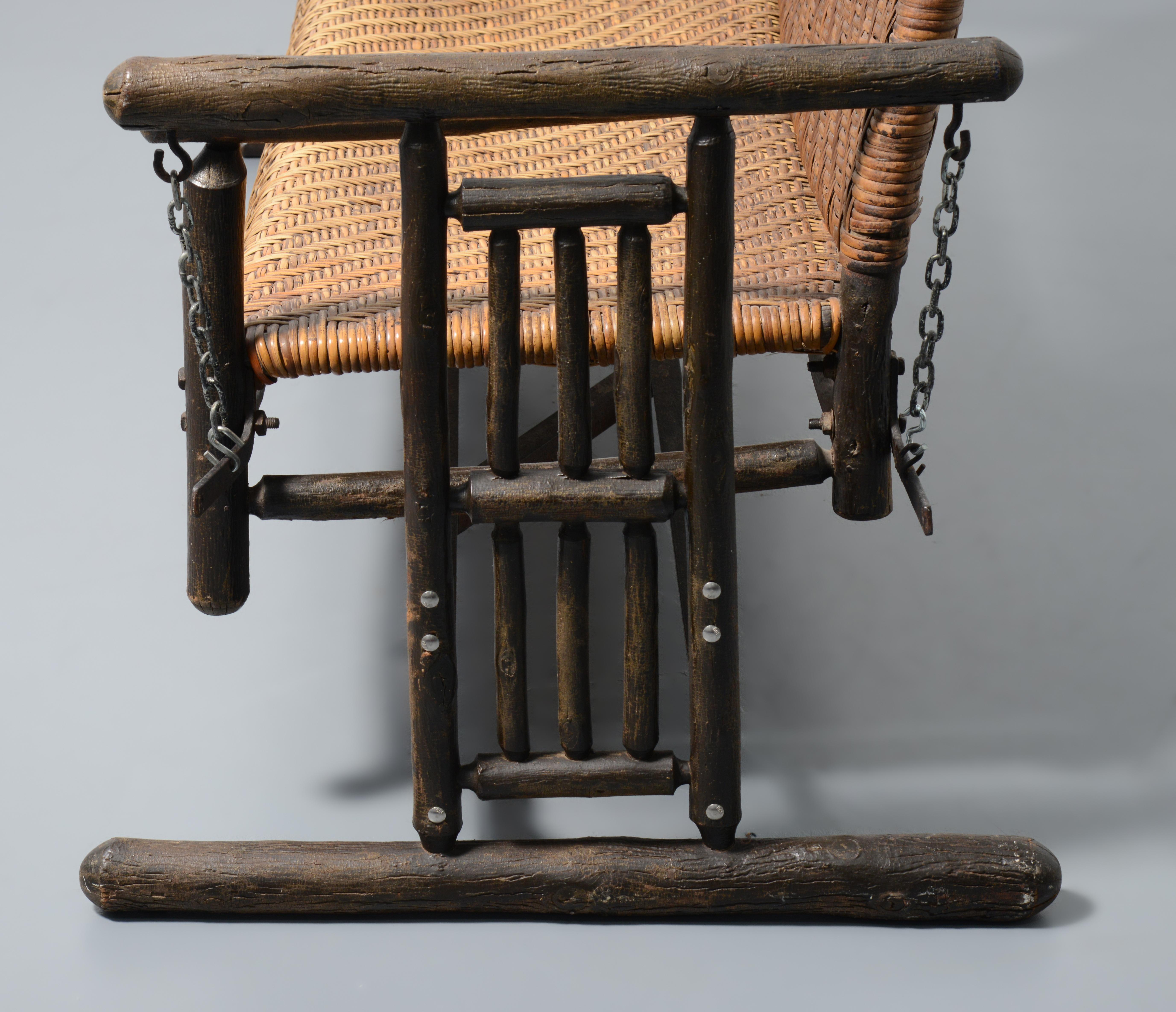 Old Hickory Manufacturing Co. SENIOR PORCH GLIDER Acero en venta