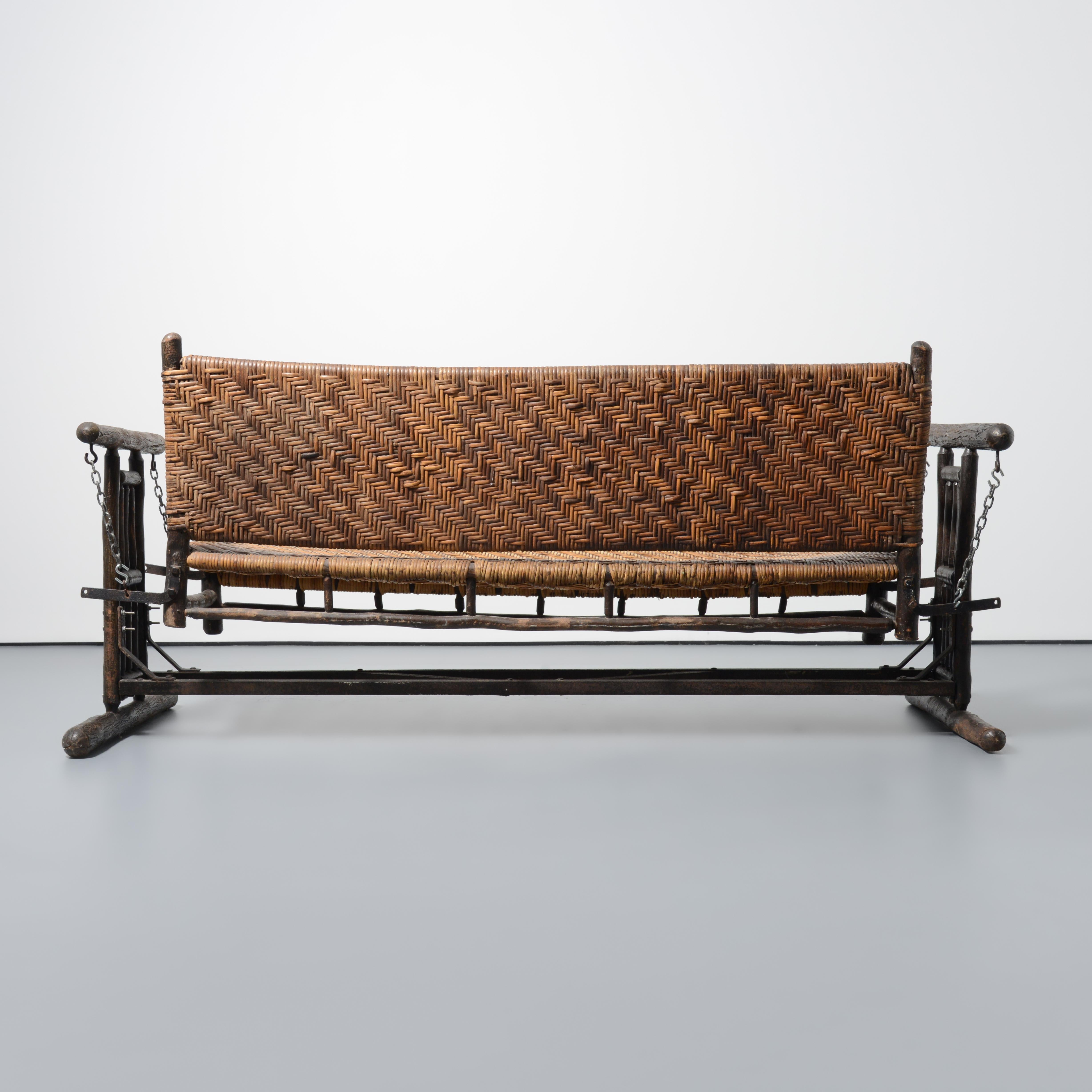 Old Hickory Manufacturing Co. SENIOR PORCH GLIDER en venta 1