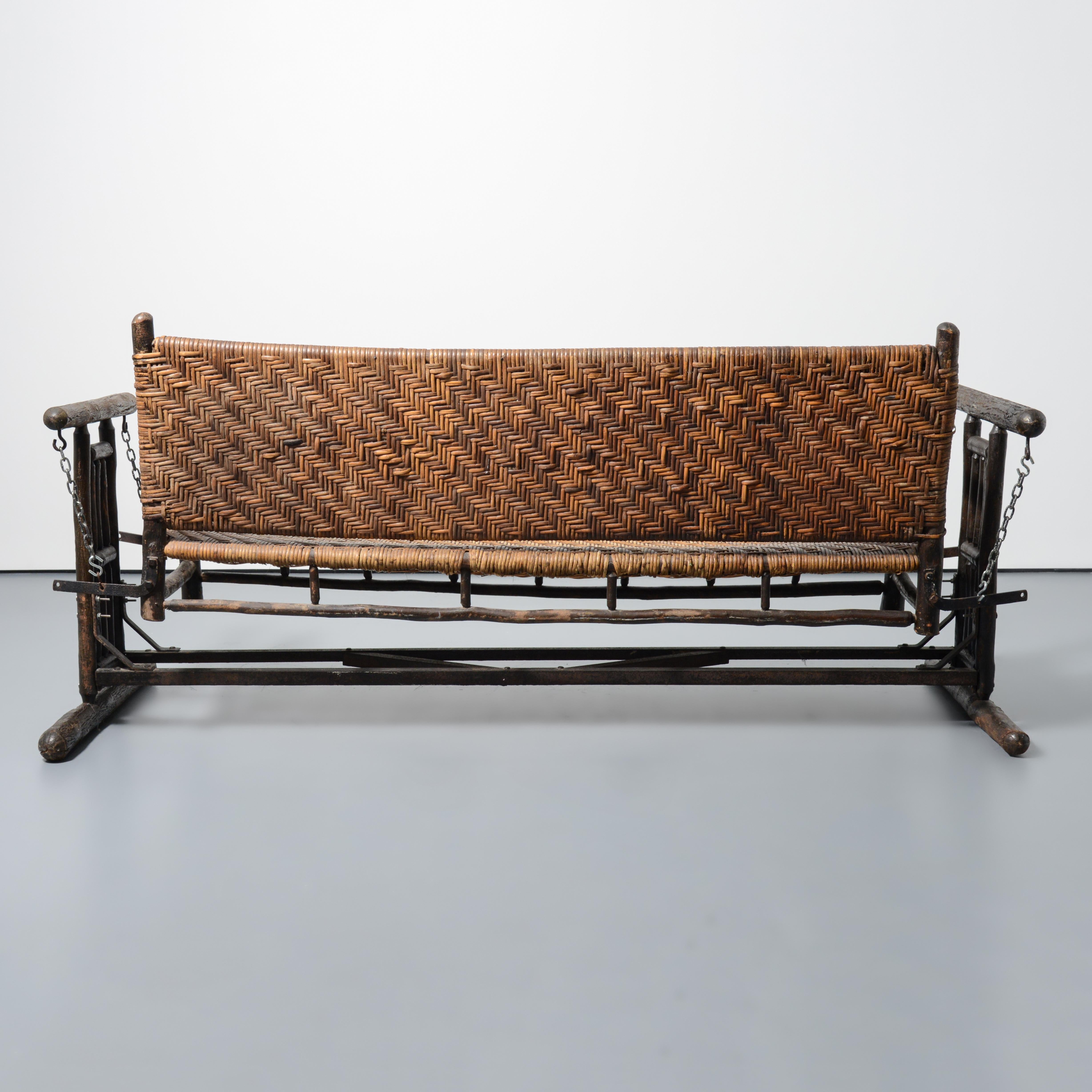 Old Hickory Manufacturing Co. SENIOR PORCH GLIDER en venta 2