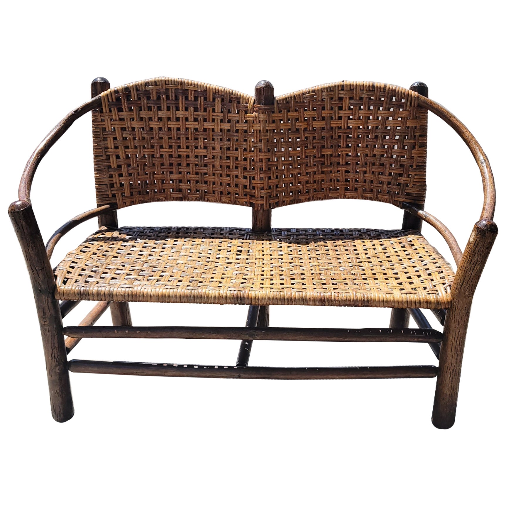 Old Hickory Settee / Bench