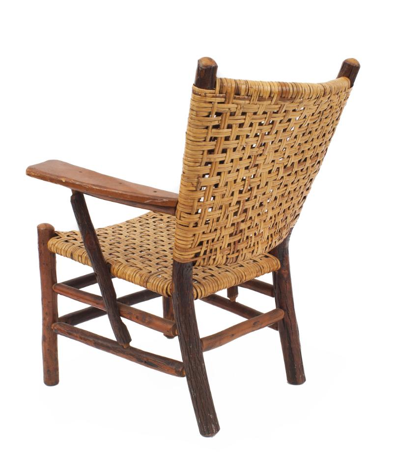 Sillón tejido Old Hickory Rústico en venta
