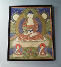 Old Himalayan Painting of Buddha