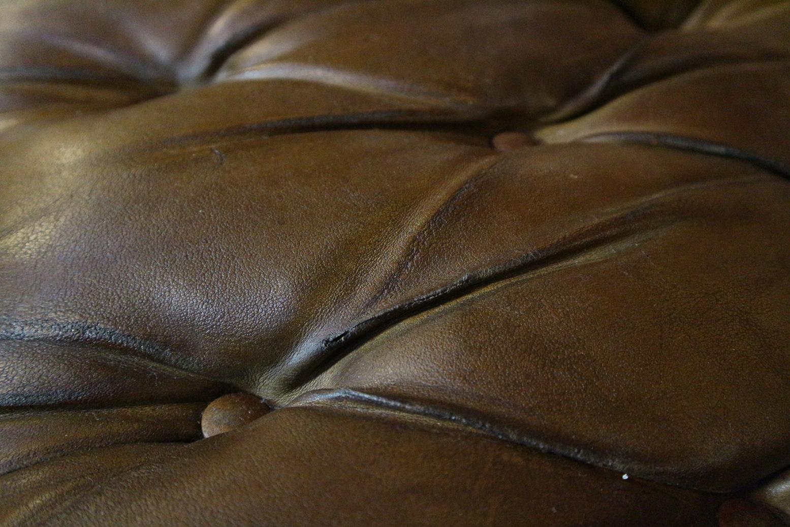 Late 20th Century Old  Chesterfield Sofa in Good Condition