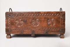 Old Indian Box with Handles