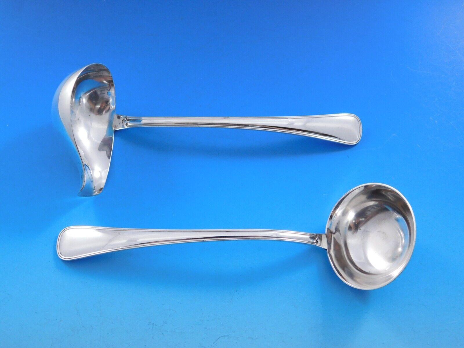 Cubiertos de Plata de Ley Viejos Italianos de Buccellati Italia Juego de 12 88 piezas Cena en venta 3