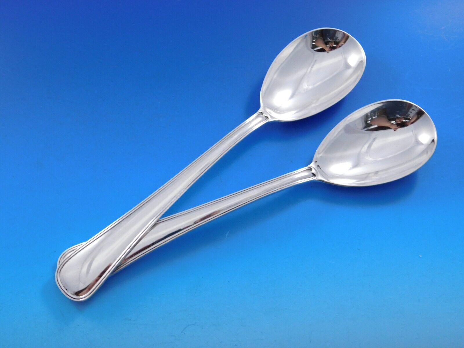 Cubiertos de Plata de Ley Viejos Italianos de Buccellati Italia Juego de 12 88 piezas Cena en venta 4