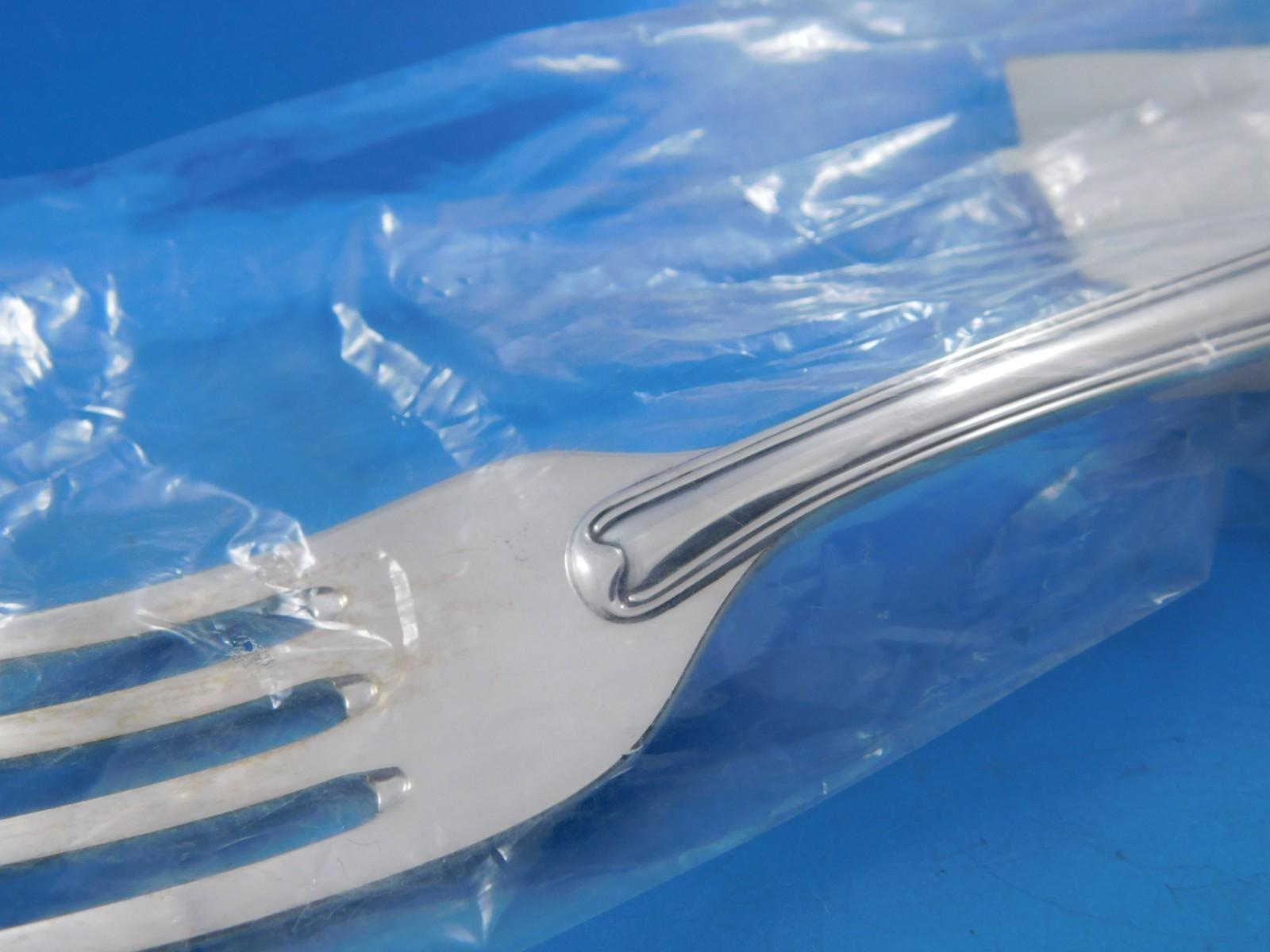 Old Italian by Buccellati Italy Sterling Silver Flatware 6 Set 63 pc Dinner New For Sale 4