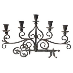 Iron Candle Holders