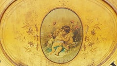 Early 19th Century Metal Italian Sign from a Wine and Beer Shop, 1800