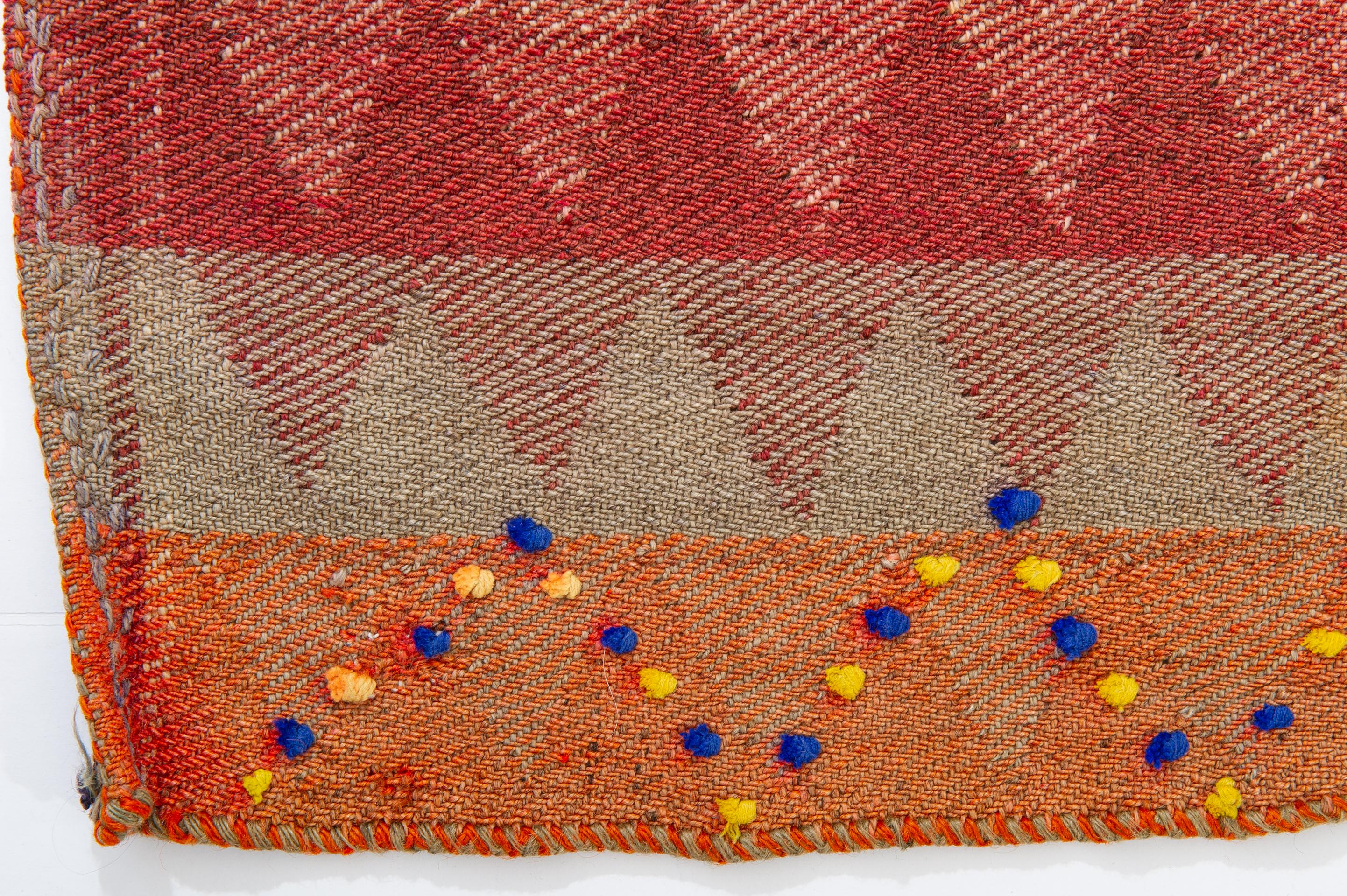 Alter Dschajim oder Kilim Kurdestan Flachwelle (Handgewebt) im Angebot