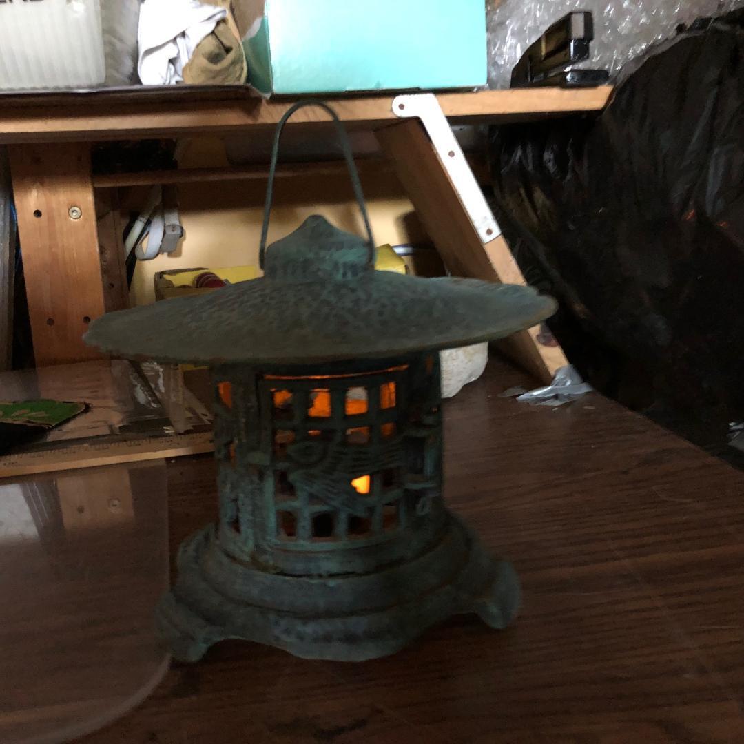 Old Japan Blue Lantern 