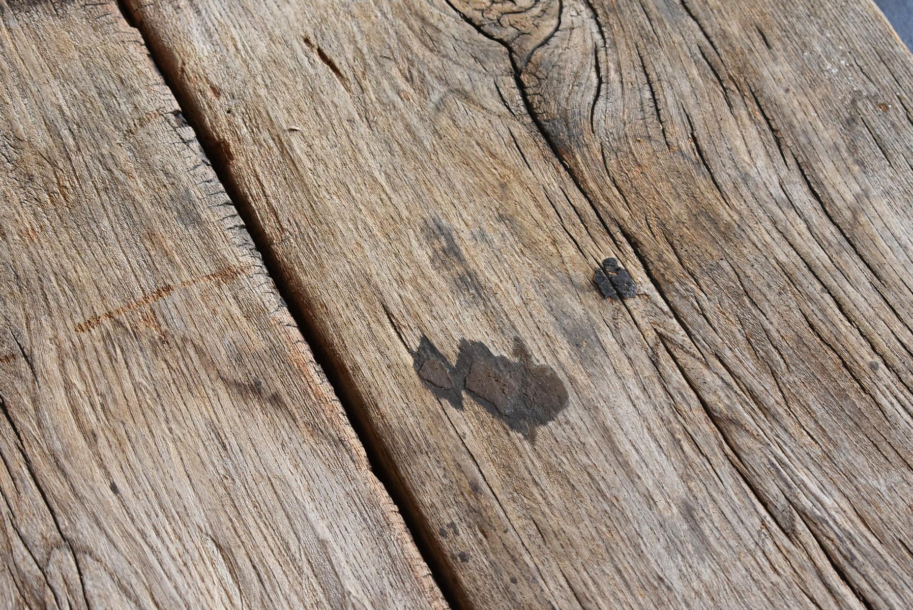 Old Japanese Architectural Materials /Table Top Board / Bench Top Board In Good Condition In Sammu-shi, Chiba