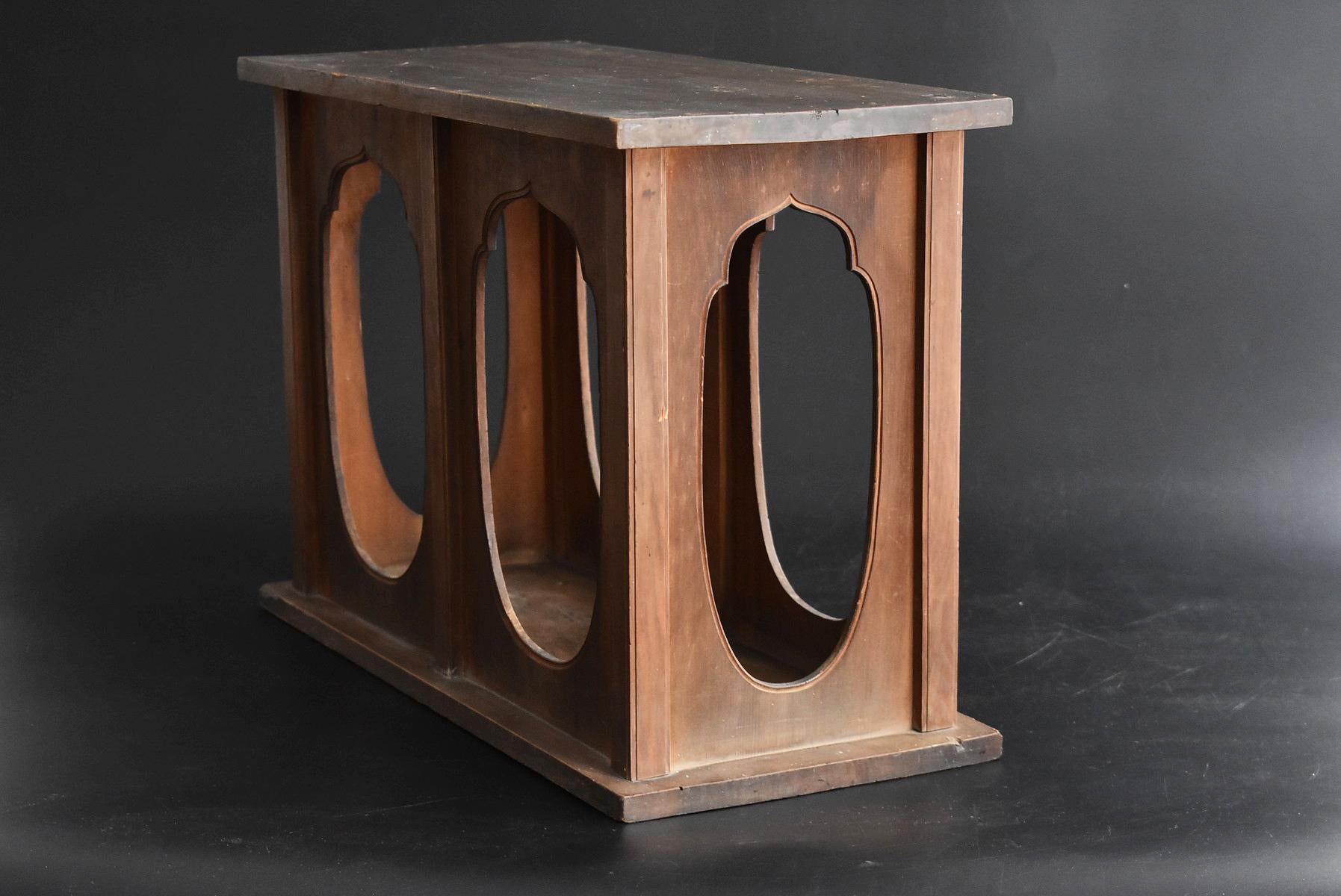 20th Century Beautiful Japanese architectural beauty stand / Antique Wooden Exhibition Stand 