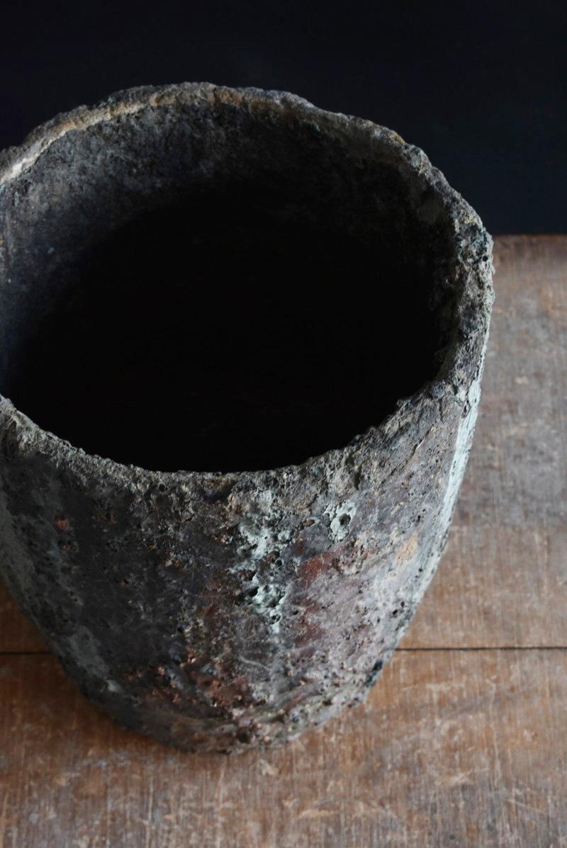 Alte japanische Gefäße / Vasen in verschiedenen Farben / Wabi-Sabi-Kunst/ 20. Jahrhundert 3