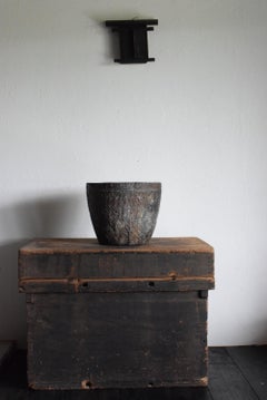 Old Japanese Crucible / Vases of Various Colors / Wabi-Sabi Art/ 20th Century