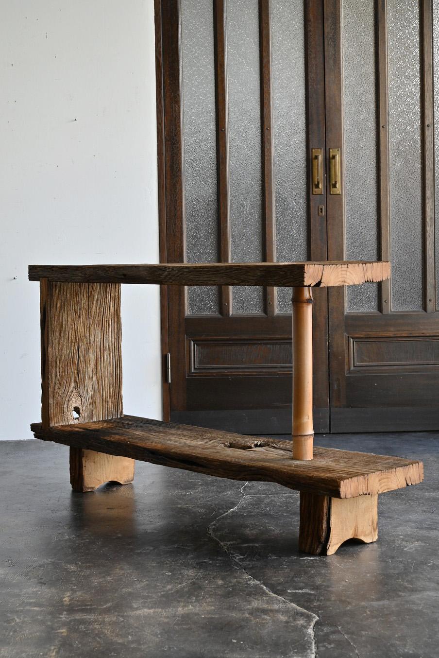 Old Japanese display cabinet/Wabisabi display stand/20th century 3