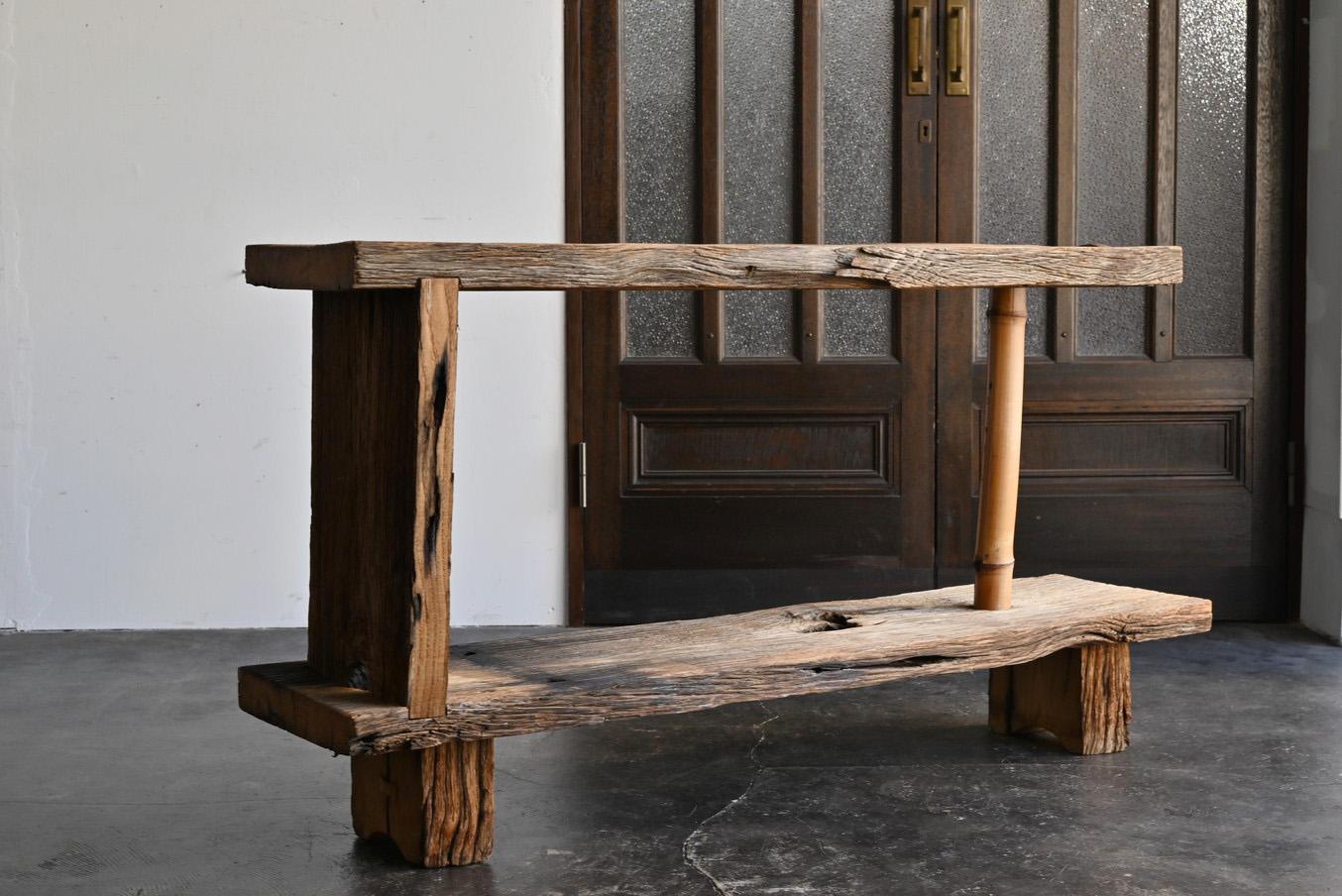 Old Japanese display cabinet/Wabisabi display stand/20th century 5