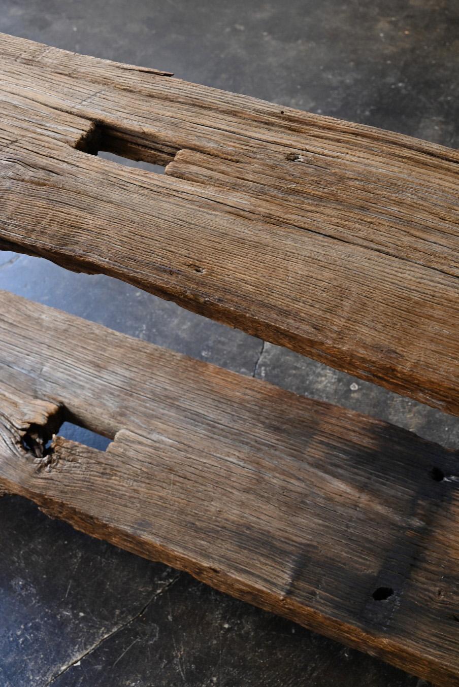 Woodwork Old Japanese display cabinet/Wabisabi display stand/20th century