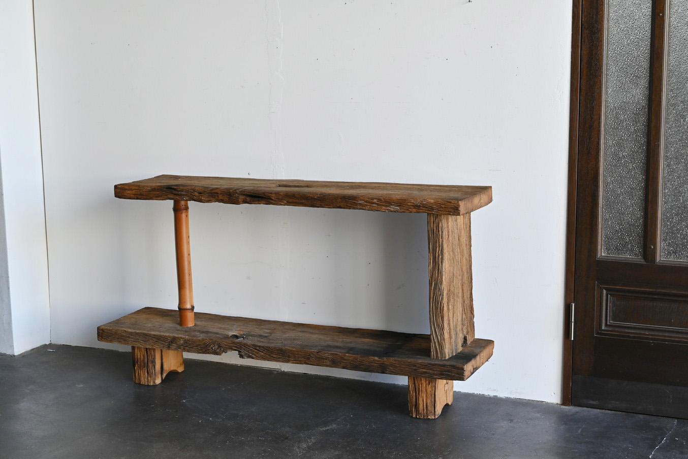 Old Japanese display cabinet/Wabisabi display stand/20th century In Good Condition In Sammu-shi, Chiba