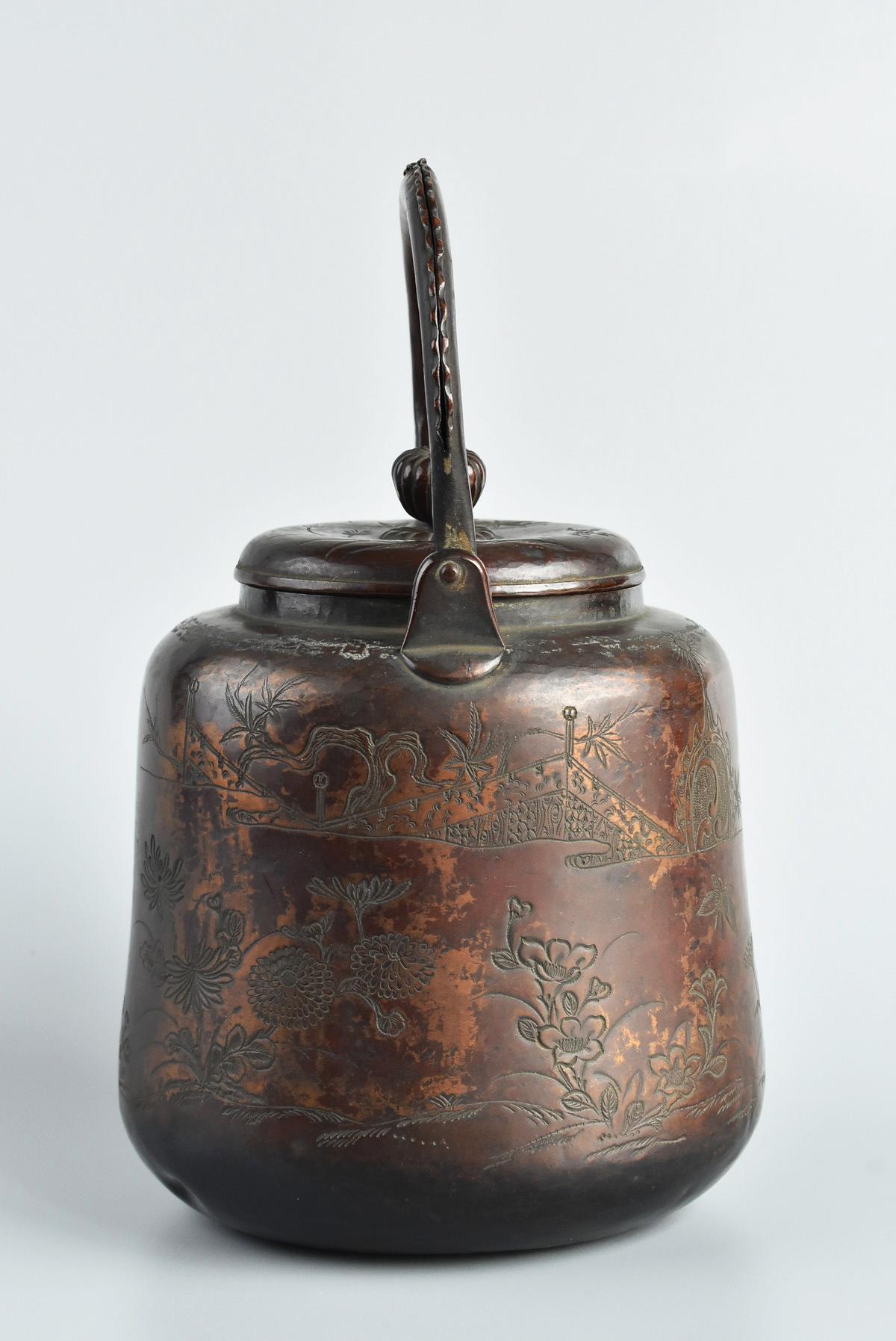 old copper kettle