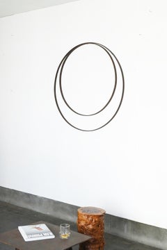 Alter japanischer Eisenring / um das 20. Jahrhundert / Wandbehang