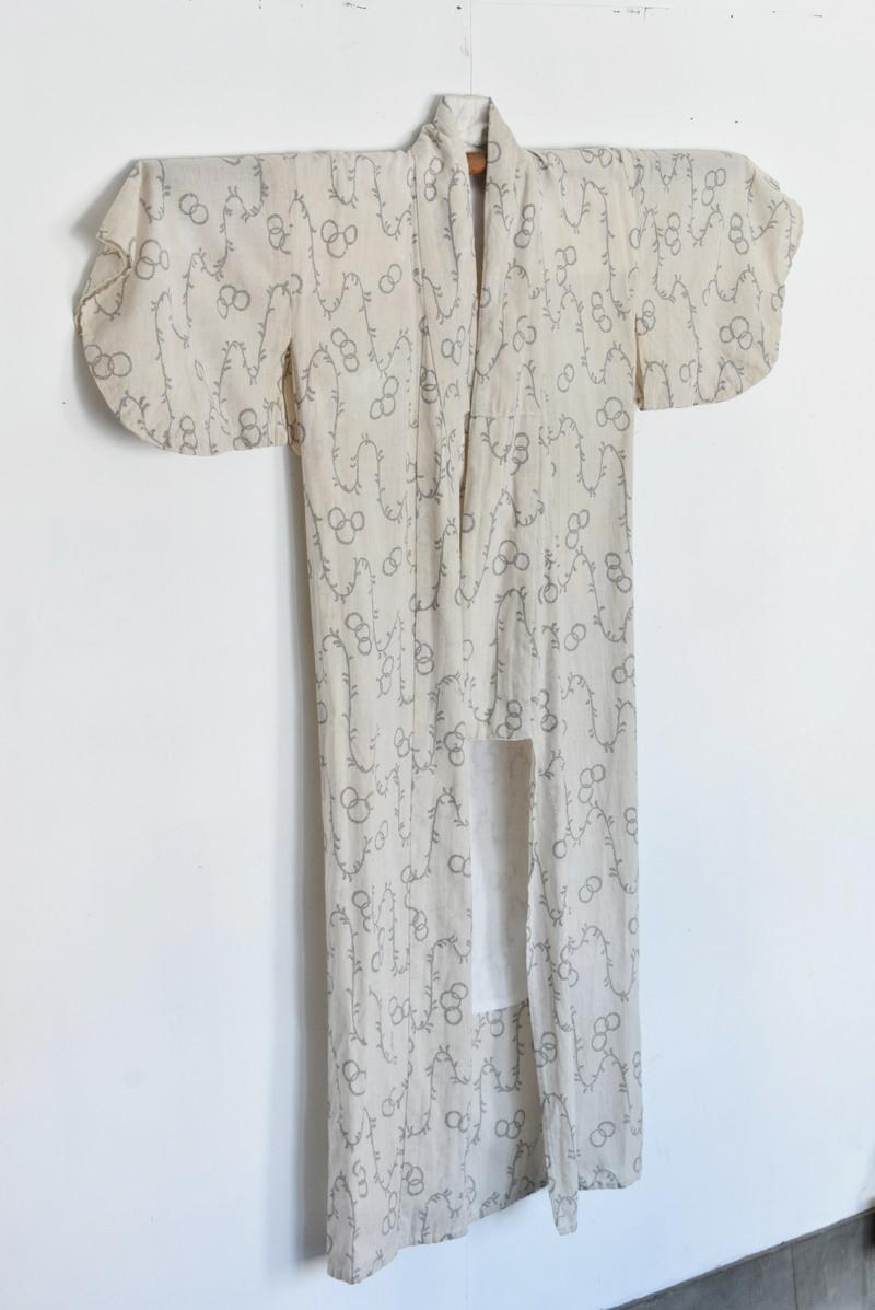 Old Japanese Kimono / 1912-1945 / Wandbehangsdekoration / Wandteppich (Taisho) im Angebot