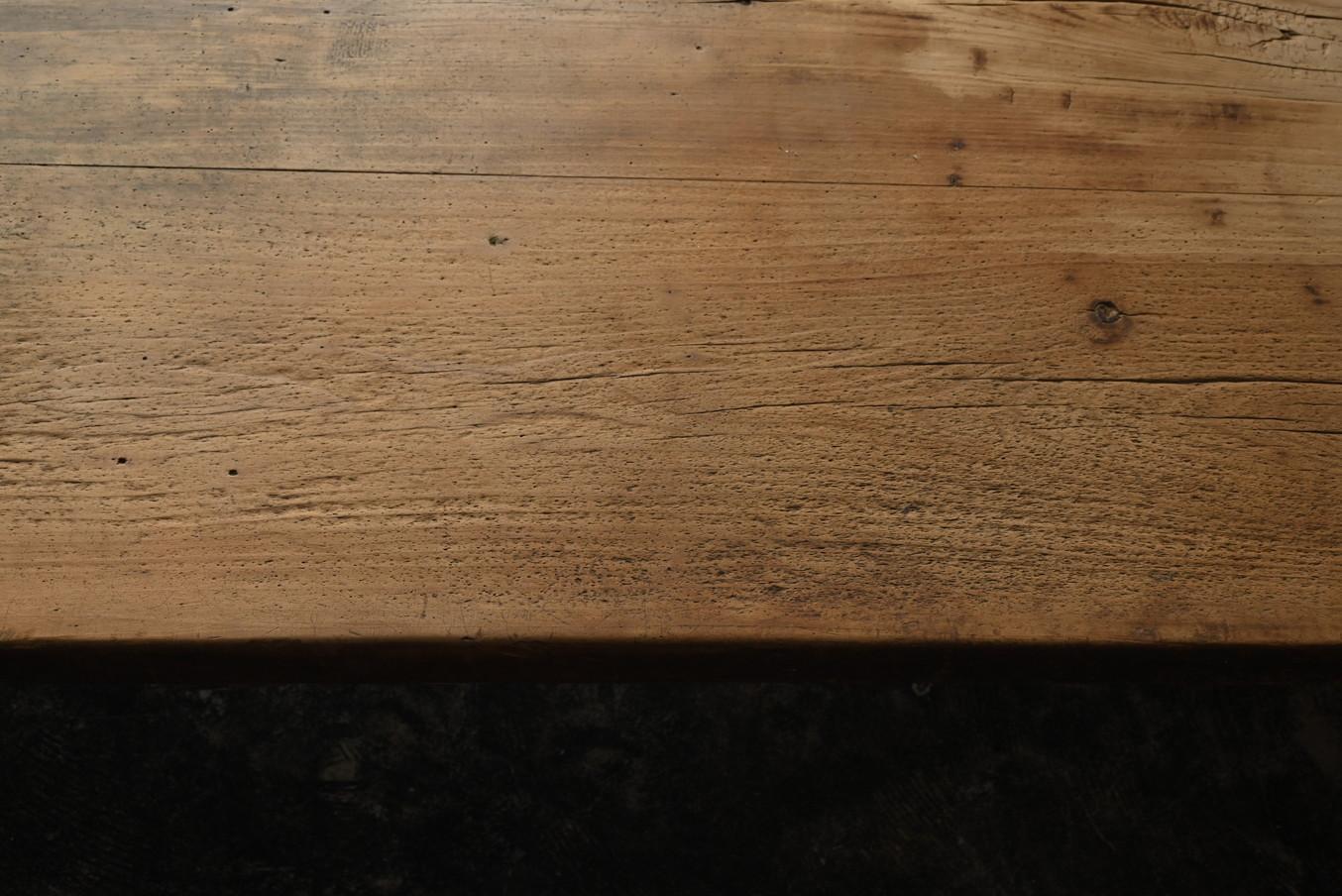 Old Japanese large wooden low table/20th century/sofa table/center table For Sale 4