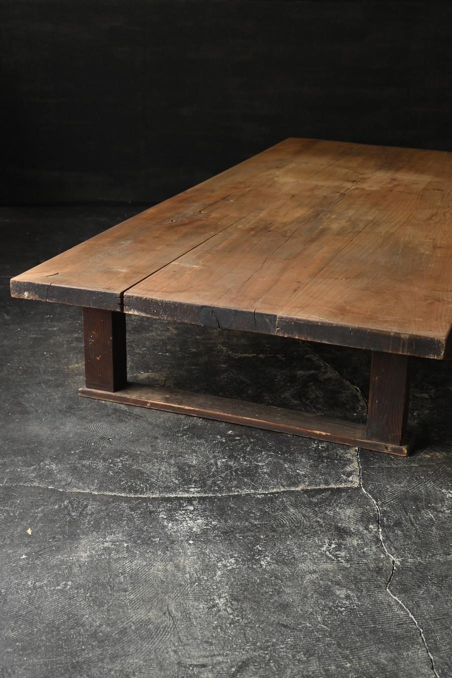 Old Japanese large wooden low table/20th century/sofa table/center table For Sale 9
