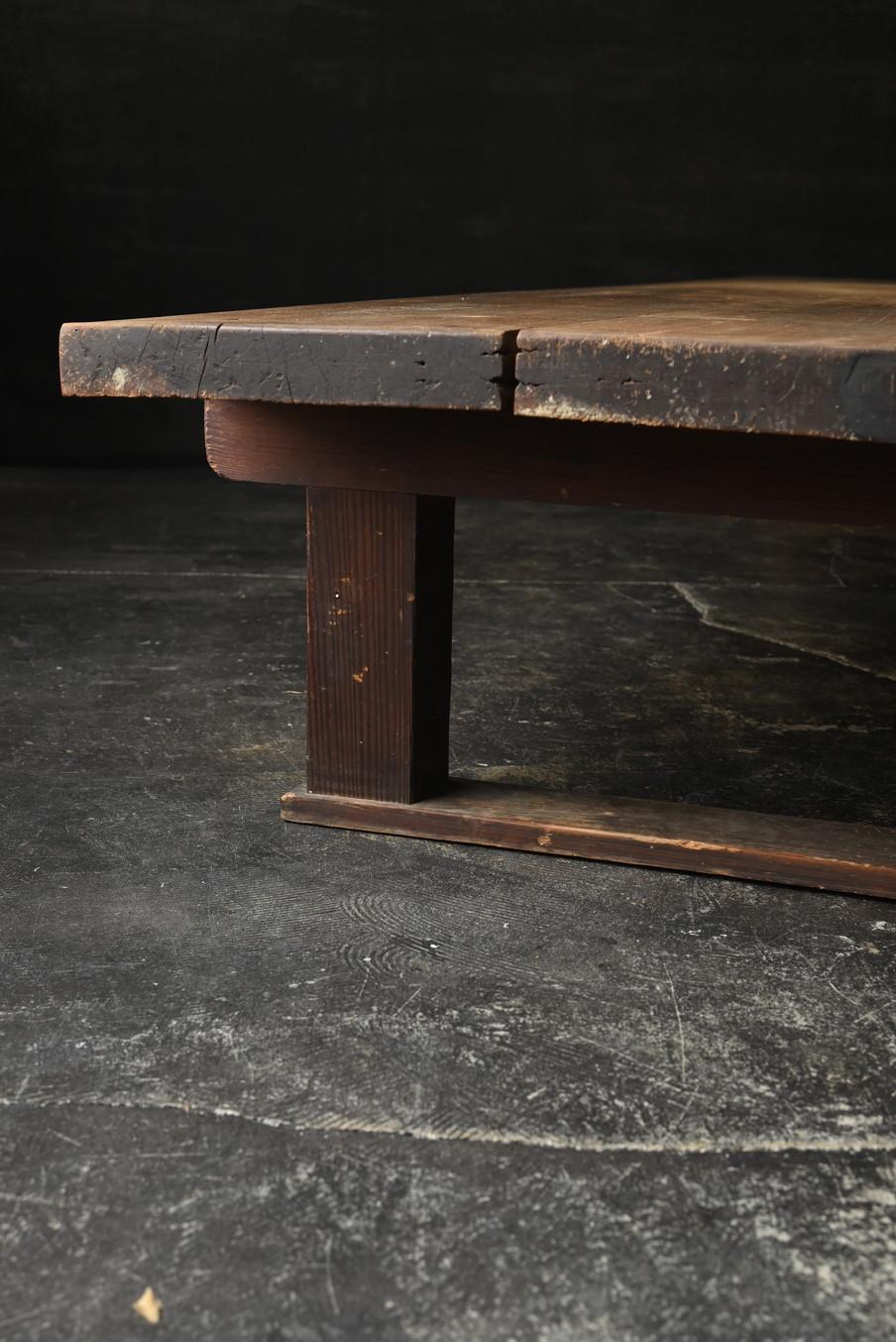 Old Japanese large wooden low table/20th century/sofa table/center table For Sale 10