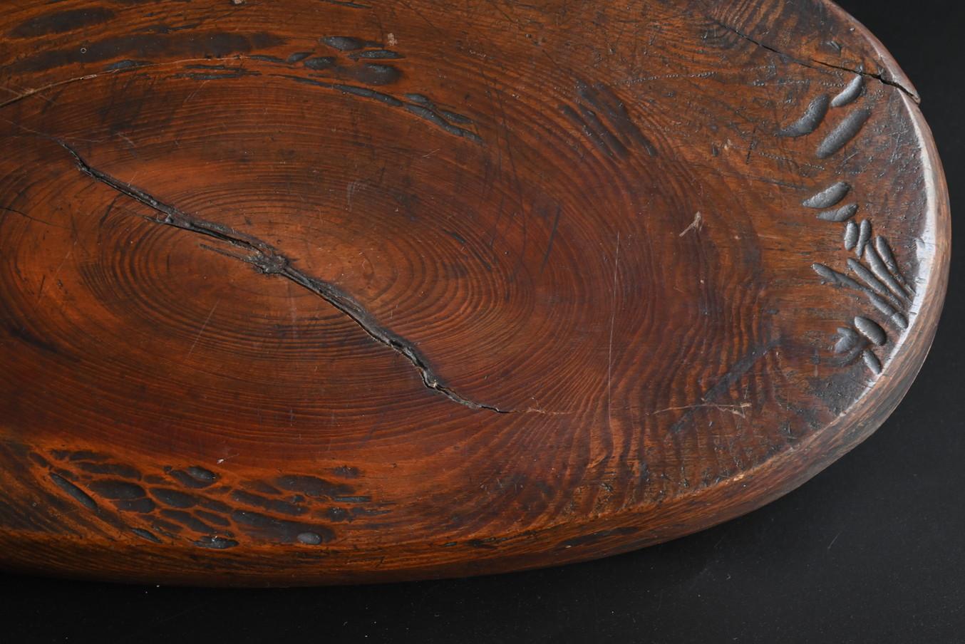 Bandeja antigua de pino japonés/1868-1920/Contenedor de dulces en venta 11